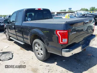2015 Ford F-150 XL with VIN 1FTEX1CF7FKF12438, listed as a IAAI auction lot 41993076 with 141,785 mi miles and . Bid and sale history available at DreamBid. Image 3.