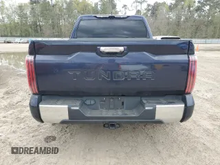 2023 Toyota Tundra 1794 Edition with VIN 5TFMA5AB7PX023918, listed as a Copart auction lot 49638235 with 58,499 mi miles and Salvage title. Bid and sale history available at DreamBid. Image 6.