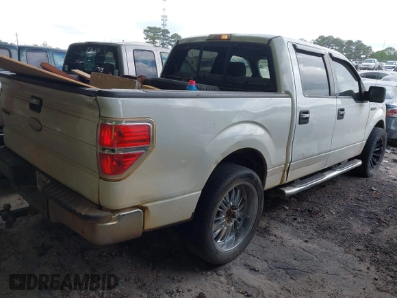 2012 Ford F-150 XL with VIN 1FTFW1CF9CFA53053, listed as a IAAI auction lot 42103851 with 186,599 mi miles. Bid and sale history available at carsss.com. Image 4.