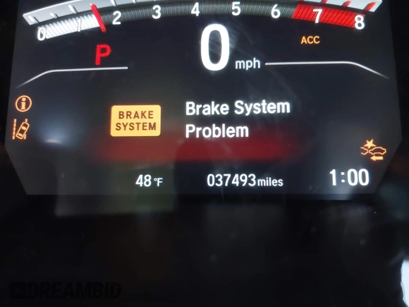 2020 Honda CR-V Touring with VIN 2HKRW2H98LH660573, listed as a IAAI auction lot 41524610 with 37,493 mi miles and . Bid and sale history available at DreamBid. Image 15.