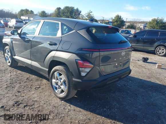 2024 Hyundai Kona SE with VIN KM8HACAB3RU119938, listed as a IAAI auction lot 41234644 with 8,466 mi miles. Bid and sale history available at carsss.com. Image 3.