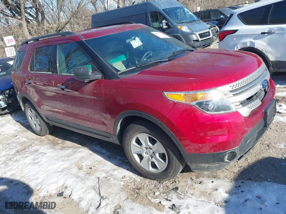 2013 Ford Explorer with VIN 1FM5K7B8XDGB52159, listed as a IAAI auction lot 41357572 with 80,659 mi miles. Bid and sale history available at carsss.com. Image 1.