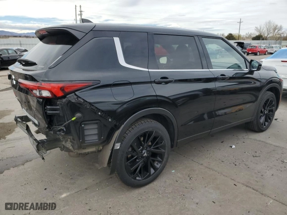 2024 Mitsubishi Outlander SE with VIN JA4J4VA89RZ033141, listed as a Copart auction lot 50378195 with 16,221 mi miles and Salvage Title. Bid and sale history available at carsss.com. Image 3.