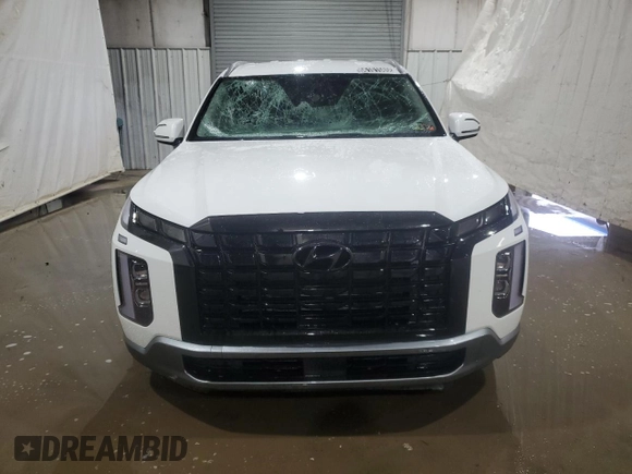 2025 Hyundai Palisade SEL z VIN KM8R2DGE9SU838674, wystawiony jako Copart lot #56101585 z przebiegiem 12 686 mil mil oraz Czysty tytuł • Clean title. Historia ofert i sprzedaży dostępna na DreamBid. Obrazek 5.
