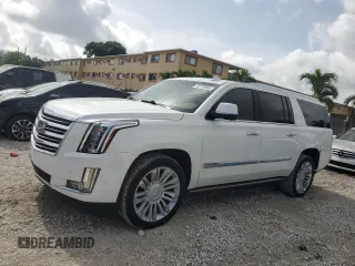2017 Cadillac Escalade ESV Platinum z VIN 1GYS4KKJ0HR235935, wystawiony jako Copart lot #60138965 z przebiegiem 146 948 mil mil oraz Czysty tytuł • Clean title. Historia ofert i sprzedaży dostępna na DreamBid. Obrazek 1.