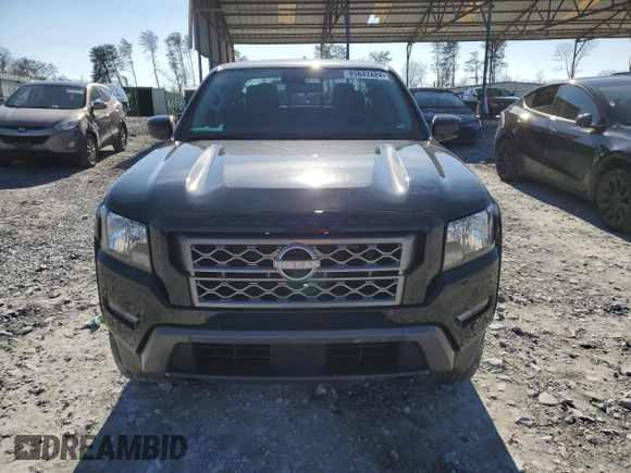 2023 Nissan Frontier SV with VIN 1N6ED1FK8PN609145, listed as a Copart auction lot 85847424 with 18,426 mi miles and Salvage Title. Bid and sale history available at carsss.com. Image 5.