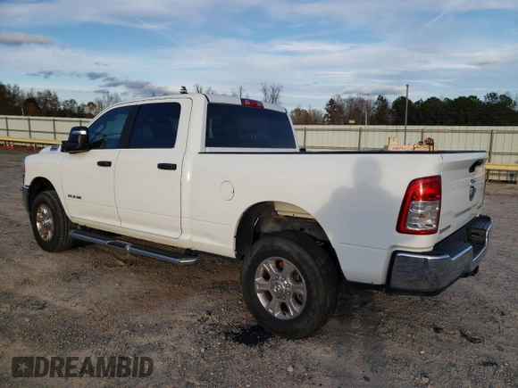 2023 Ram 2500 Big Horn with VIN 3C6UR5DJ5PG610884, listed as a Copart auction lot 80895774 with 0 mi miles and Salvage Title. Bid and sale history available at carsss.com. Image 2.