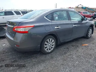 2014 Nissan Sentra SV with VIN 3N1AB7AP7EL666921, listed as a IAAI auction lot 42011775 with 153,728 mi miles and . Bid and sale history available at DreamBid. Image 4.
