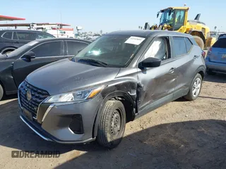 2021 Nissan Kicks S with VIN 3N1CP5BV3ML504830, listed as a IAAI auction lot 42243091 with 86,345 mi miles and . Bid and sale history available at DreamBid. Image 17.