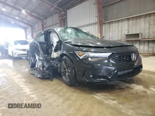 2024 Acura Integra Technology z VIN 19UDE4H67RA018751, wystawiony jako Copart lot #56177405 z przebiegiem 7 253 mil mil oraz Szkoda całkowita • Salvage title. Historia ofert i sprzedaży dostępna na DreamBid. Obrazek 4.