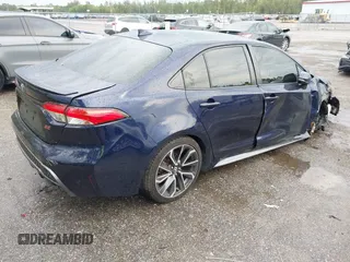 2021 Toyota Corolla SE with VIN JTDS4MCE6MJ054785, listed as a IAAI auction lot 41881709 with 62,833 mi miles. Bid and sale history available at carsss.com. Image 4.