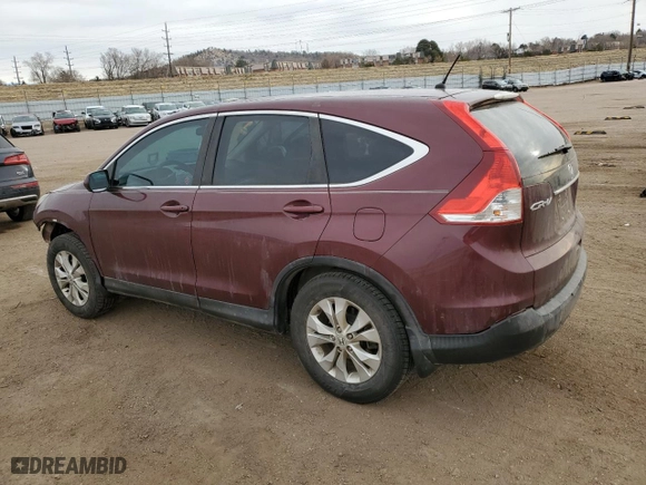 2014 Honda CR-V EX with VIN 5J6RM3H55EL033167, listed as a Copart auction lot 47700305 with 169,578 mi miles and Salvage Title. Bid and sale history available at carsss.com. Image 2.