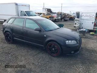 2006 Audi A3 S-Line with VIN WAUKD78P16A076348, listed as a IAAI auction lot 41591902 with 146,178 mi miles. Bid and sale history available at carsss.com. Image 1.
