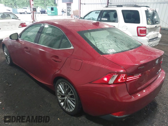 2014 Lexus IS 250 with VIN JTHCF1D25E5013154, listed as a IAAI auction lot 42235666 with 128,760 mi miles and . Bid and sale history available at DreamBid. Image 3.
