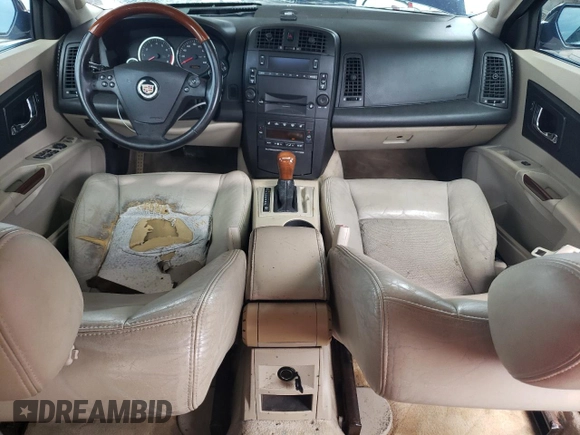 2005 Cadillac CTS with VIN 1G6DP567050235555, listed as a Copart auction lot 73053684 with 95,800 mi miles and Salvage Title. Bid and sale history available at carsss.com. Image 8.
