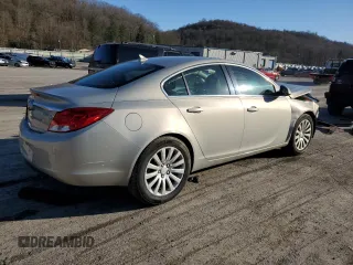 2011 Buick Regal CXL RL1 with VIN W04GN5EC5B1066860, listed as a Copart auction lot 85135974 with 128,587 mi miles and Salvage Title. Bid and sale history available at carsss.com. Image 3.