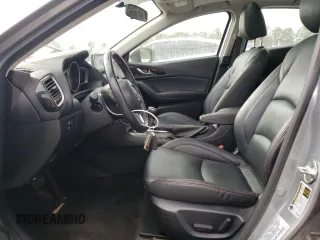 2014 Mazda 3 i Grand Touring with VIN JM1BM1M77E1157505, listed as a Copart auction lot 47660155 with 48,580 mi miles and Salvage Title. Bid and sale history available at DreamBid. Image 7.