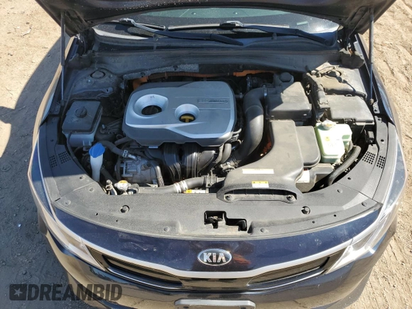 2017 Kia Optima Hybrid EX with VIN KNAGU4LEXH5015229, listed as a Copart auction lot 75258154 with 118,130 mi miles and Salvage Title. Bid and sale history available at carsss.com. Image 13.