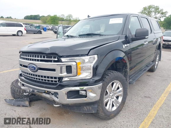 2018 Ford F-150 XL with VIN 1FTEW1E5XJKC37082, listed as a IAAI auction lot 42335721 with 167,401 mi miles and . Bid and sale history available at DreamBid. Image 16.