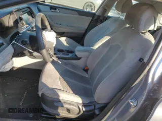 2017 Hyundai Sonata 2.4L with VIN 5NPE24AF6HH509647, listed as a Copart auction lot 83037104 with 123,701 mi miles and Clean Title. Bid and sale history available at carsss.com. Image 7.
