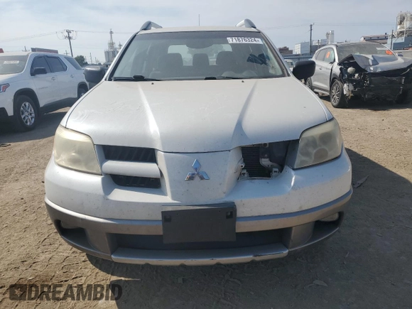 2006 Mitsubishi Outlander LS with VIN JA4LX31F26U002907, listed as a Copart auction lot 71876324 with 154,582 mi miles and Clean Title. Bid and sale history available at carsss.com. Image 5.