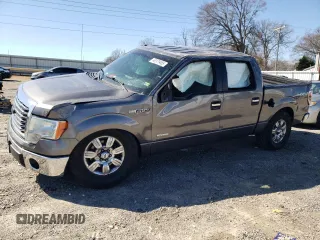 2011 Ford F-150 XLT with VIN 1FTFW1ET9BFC88005, listed as a Copart auction lot 49379465 with 154,459 mi miles and Salvage Title. Bid and sale history available at carsss.com. Image 1.