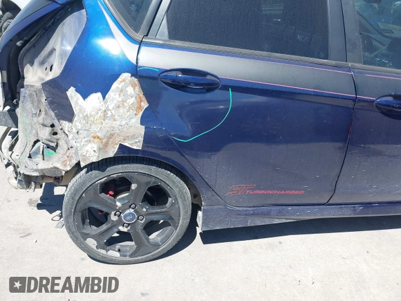 2016 Ford Fiesta ST with VIN 3FADP4GX5GM138993, listed as a IAAI auction lot 41830319 with 110,908 mi miles. Bid and sale history available at carsss.com. Image 19.