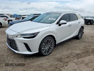 2023 Lexus RX 350 with VIN 2T2BAMBA4PC008617, listed as a Copart auction lot 58794245 with 44,600 mi miles and Salvage title. Bid and sale history available at DreamBid. Image 1.
