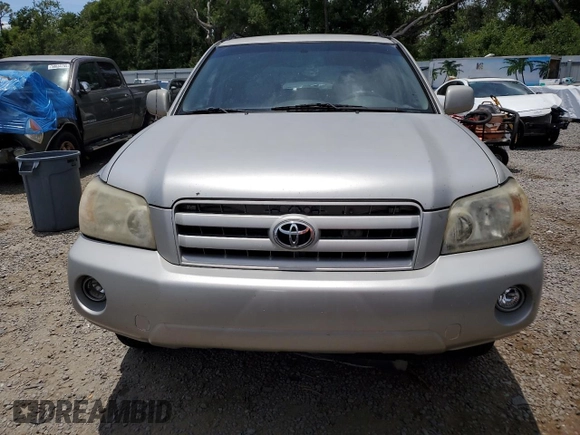 2005 Toyota Highlander z VIN JTEGP21A450077647, wystawiony jako Copart lot #58567125 z przebiegiem 189 302 mil mil oraz Szkoda całkowita • Salvage title. Historia ofert i sprzedaży dostępna na DreamBid. Obrazek 5.