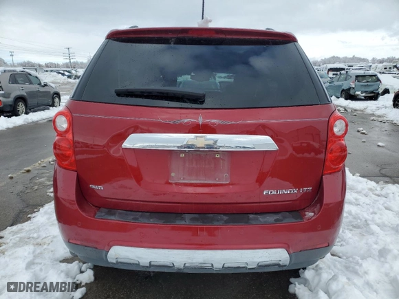 2015 Chevrolet Equinox LTZ with VIN 1GNFLHEK4FZ124763, listed as a Copart auction lot 44382625 with 105,909 mi miles and Salvage Title. Bid and sale history available at carsss.com. Image 6.