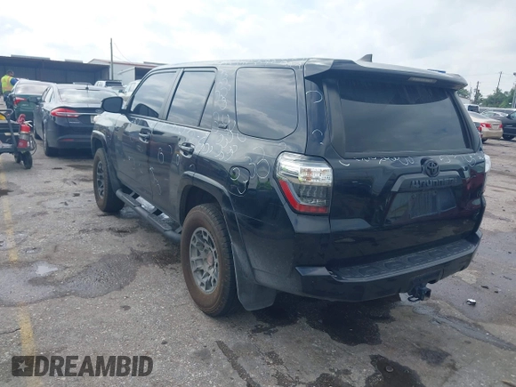 2022 Toyota 4Runner SR5 with VIN JTEEU5JR1N5259915, listed as a IAAI auction lot 42084335 with 45,059 mi miles and . Bid and sale history available at DreamBid. Image 3.