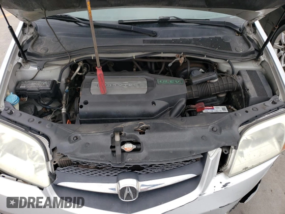 2001 Acura MDX with VIN 2HNYD18221H521876, listed as a Copart auction lot 45476195 with 166,952 mi miles and Salvage Title. Bid and sale history available at carsss.com. Image 12.