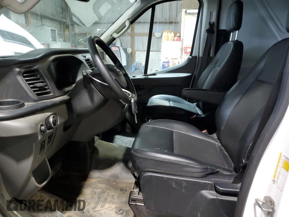 2023 Ford Transit Cargo z VIN 1FTBR1C86PKB96319, wystawiony jako Copart lot #59361285 z przebiegiem 34 823 mil mil oraz Szkoda całkowita • Salvage title. Historia ofert i sprzedaży dostępna na DreamBid. Obrazek 7.