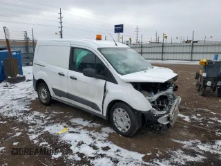 2015 Ford Transit Connect XL with VIN NM0LS6E77F1212121, listed as a Copart auction lot 44525695 with Not provided miles and Salvage title. Bid and sale history available at DreamBid. Image 4.