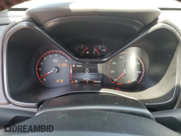 2016 GMC Canyon 4WD SLE with VIN 1GTG6CE34G1317723, listed as a Copart auction lot 68897634 with 61,975 mi miles and Salvage Title. Bid and sale history available at carsss.com. Image 9.