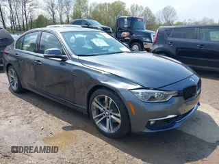 2017 BMW 3 Series 330i with VIN WBA8B9G37HNU55487, listed as a IAAI auction lot 41990068 with 50,418 mi miles. Bid and sale history available at carsss.com. Image 1.