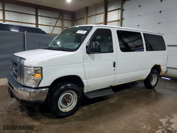 2009 Ford Econoline Wagon XL with VIN 1FBNE31L39DA60737, listed as a Copart auction lot 49114835 with NaN miles and Clean Title. Bid and sale history available at carsss.com. Image 1.