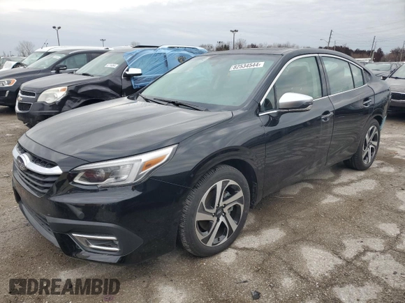 2022 Subaru Legacy Touring XT with VIN 4S3BWGP69N3021834, listed as a Copart auction lot 82534544 with 23,481 mi miles and Salvage title. Bid and sale history available at DreamBid. Image 1.