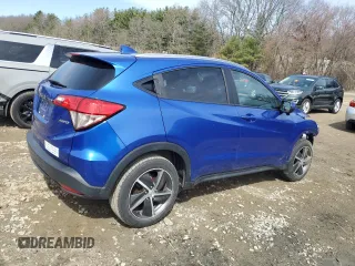 2021 Honda HR-V EX with VIN 3CZRU6H57MM720679, listed as a Copart auction lot 51839085 with 33,636 mi miles and Salvage Title. Bid and sale history available at carsss.com. Image 3.