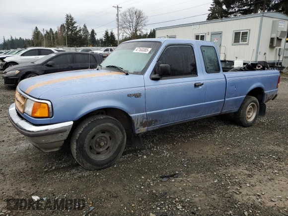 1997 Ford Ranger XLT with VIN 1FTCR14X6VTA02423, listed as a Copart auction lot 47163385 with 54,262 mi miles and Clean Title. Bid and sale history available at DreamBid. Image 1.
