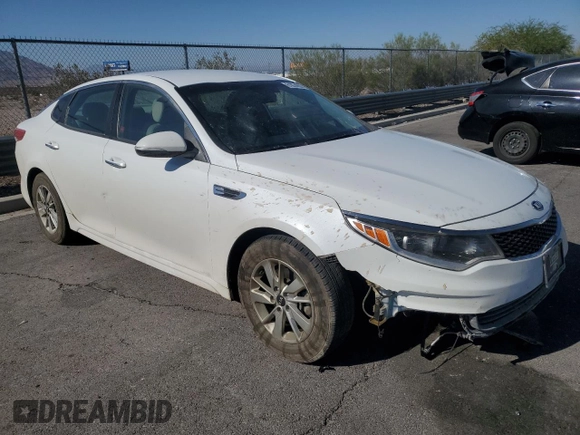 2018 Kia Optima LX with VIN 5XXGT4L3XJG227604, listed as a Copart auction lot 61674055 with 197,131 mi miles and Salvage title. Bid and sale history available at DreamBid. Image 4.