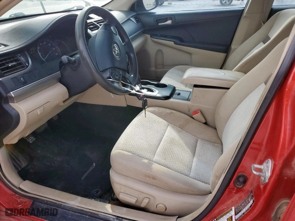 2012 Toyota Camry L with VIN 4T1BF1FKXCU563801, listed as a Copart auction lot 51800675 with 223,107 mi miles and Clean Title. Bid and sale history available at carsss.com. Image 8.