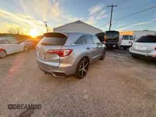 2018 Acura RDX Technology with VIN 5J8TB3H50JL010568, listed as a Copart auction lot 87761635 with 129,034 mi miles and Clean Title. Bid and sale history available at DreamBid. Image 4.