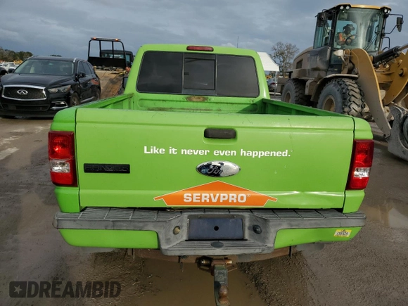 2010 Ford Ranger XL with VIN 1FTKR1EE2APA46592, listed as a Copart auction lot 79674274 with 206,305 mi miles and Clean title. Bid and sale history available at DreamBid. Image 6.