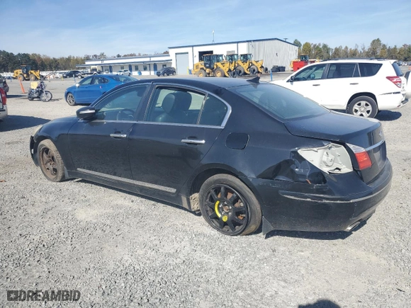 2010 Hyundai Genesis with VIN KMHGC4DFXAU107087, listed as a Copart auction lot 78236034 with 214,147 mi miles and Salvage Title. Bid and sale history available at carsss.com. Image 2.