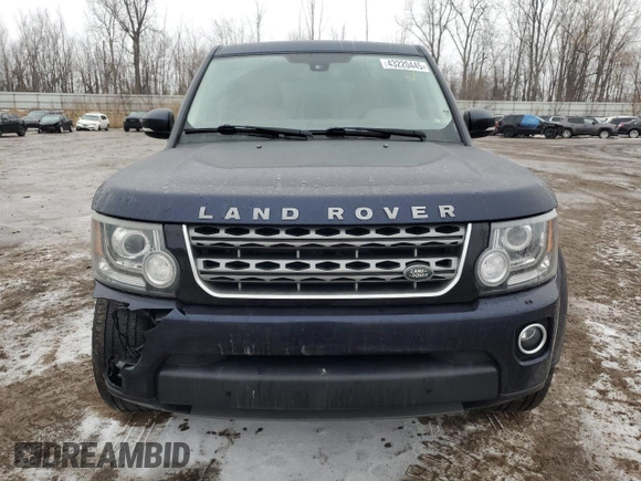 2014 Land Rover LR4 HSE with VIN SALAG2V67EA702304, listed as a Copart auction lot 43220445 with 140,297 mi miles and Clean Title. Bid and sale history available at DreamBid. Image 5.