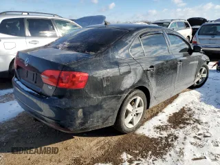 2012 Volkswagen Jetta TDI w/Premium with VIN 3VWLL7AJ2CM088505, listed as a Copart auction lot 88690415 with 106,623 mi miles and Salvage title. Bid and sale history available at DreamBid. Image 3.
