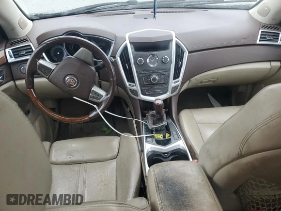 2011 Cadillac SRX Premium Collection with VIN 3GYFNCEY2BS661868, listed as a Copart auction lot 57813015 with 175,726 mi miles and Salvage title. Bid and sale history available at DreamBid. Image 8.