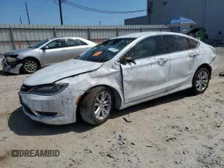 2016 Chrysler 200 Limited with VIN 1C3CCCAB8GN183395, listed as a Copart auction lot 51546925 with 76,762 mi miles and Salvage Title. Bid and sale history available at carsss.com. Image 1.
