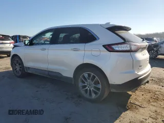 2018 Ford Edge Titanium with VIN 2FMPK4K85JBB36512, listed as a Copart auction lot 45997105 with 126,720 mi miles and Salvage Title. Bid and sale history available at carsss.com. Image 2.